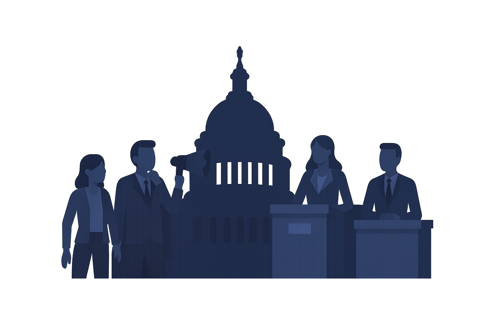 Civic engagement illustration